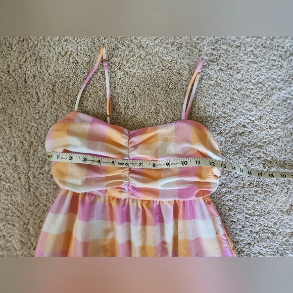 Charlie Holiday size  XSmall Madonna mini dress orange pink - Picture 6 of 9